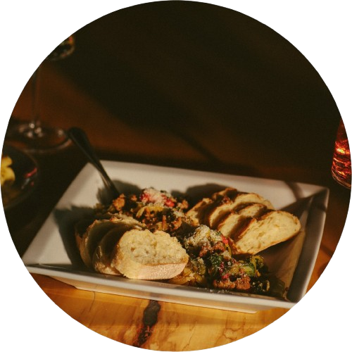 Italian Greens at the Blind Bear in Youngstown, Ohio.